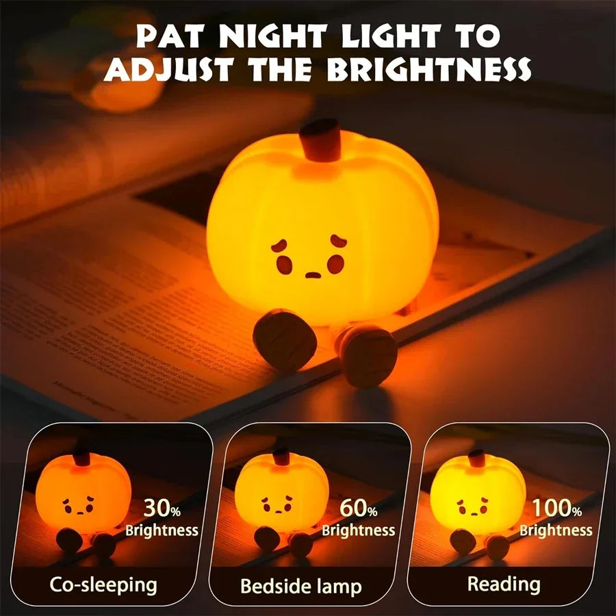 Jack-O-Light™ Halloween LED Pumpkin Lamp