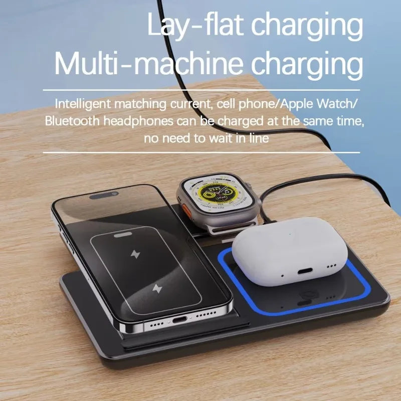 ChargeBase™ 3-in-1 Fast Wireless Station