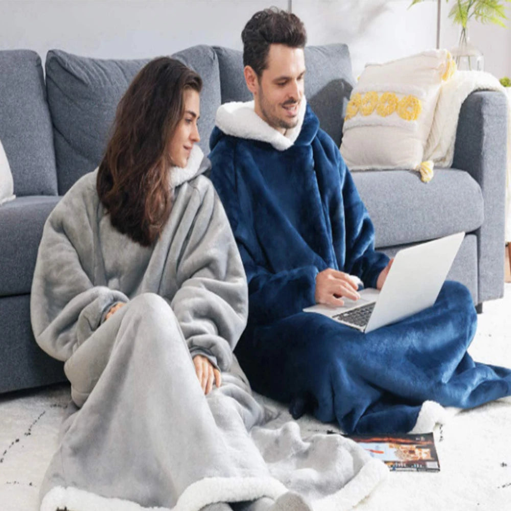 CozyCocoon™ Wearable Blanket Hoodie