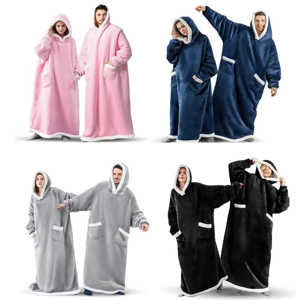 CozyCocoon™ Wearable Blanket Hoodie
