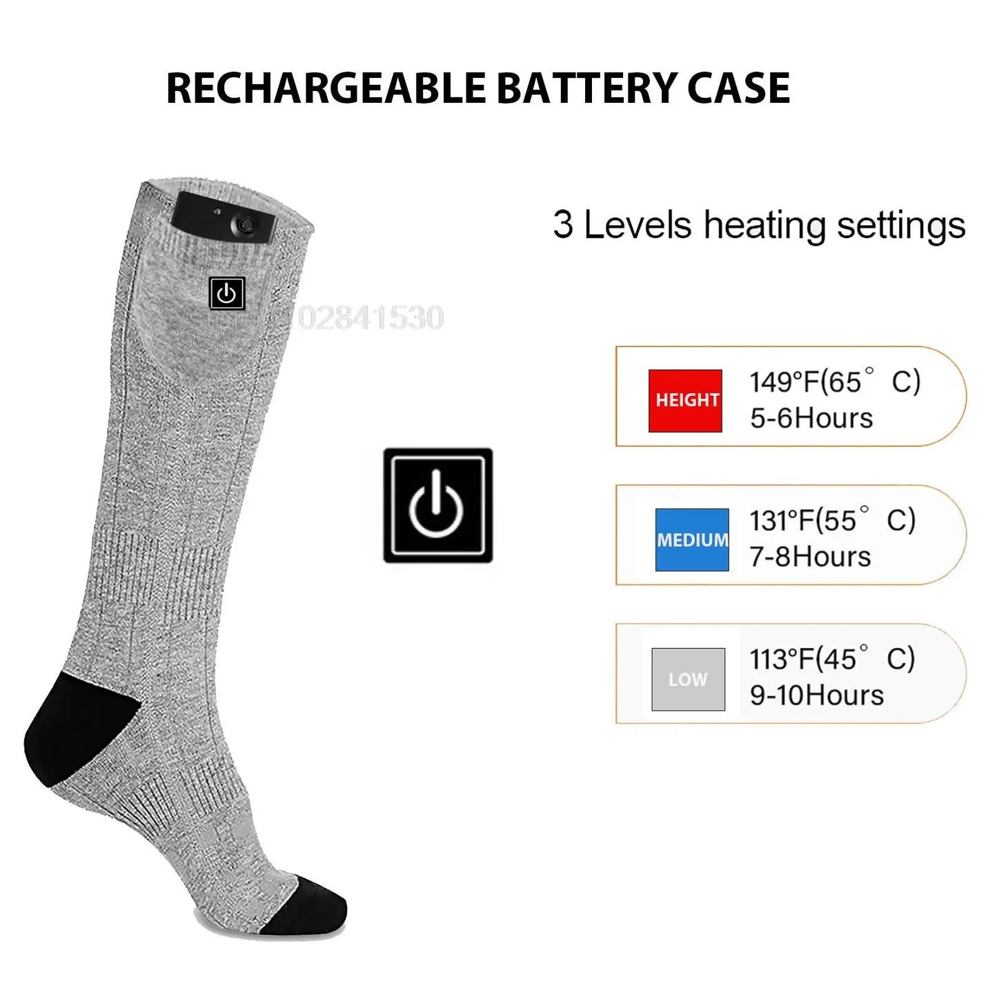 Cozy Heat Rechargeable Socks