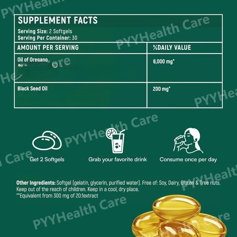 🌿 Resilia™ Oil of Oregano 6,000mg