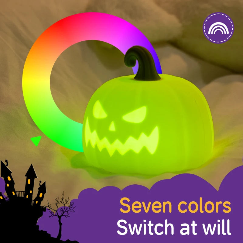 Jack-O-Light™ Halloween LED Pumpkin Lamp