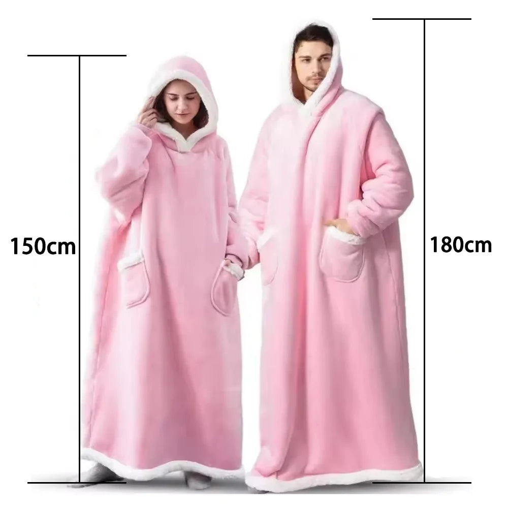 CozyCocoon™ Wearable Blanket Hoodie