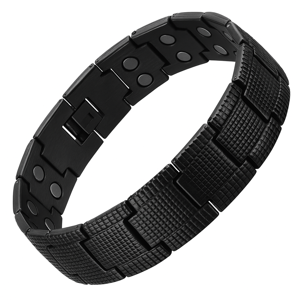 TitanForge™ Magnetic Copper Bracelet – Pain-Relief Wellness Band for Men