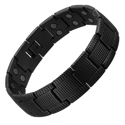 TitanForge™ Magnetic Copper Bracelet – Pain-Relief Wellness Band for Men