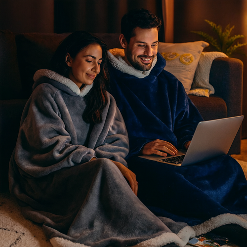 CozyCocoon™ Wearable Blanket Hoodie