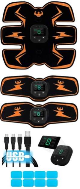 FlexiPulse™ EMS Muscle Trainer – Full Body Smart Stimulator for Arms, Abs, Legs & Glutes