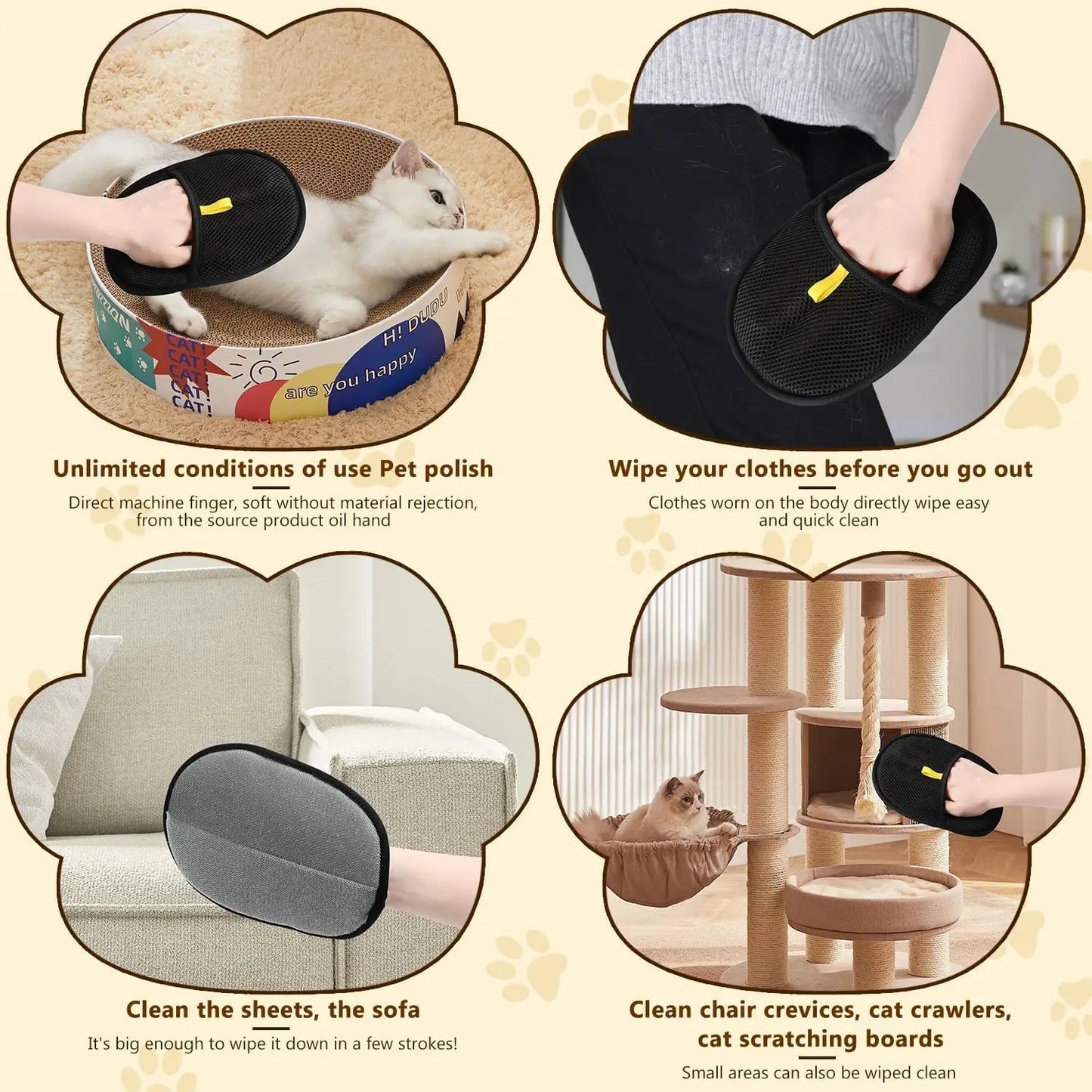 FurLift™ Pet Hair Remover Mitt