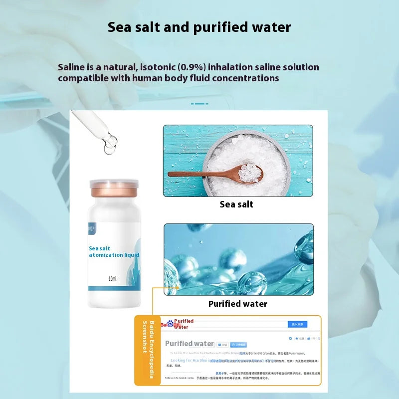 🌊 PureBreathe™ SeaSalt Atomization Liquid