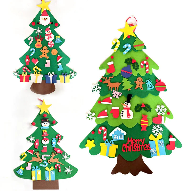 FestiveTree™ Kids Felt Christmas Tree Set