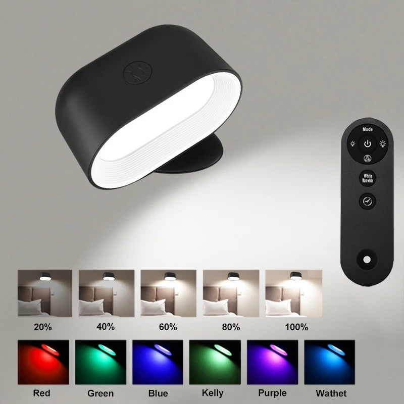 GlowNest™ Magnetic RGB Wall Light