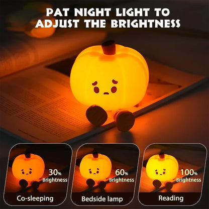 Jack-O-Light™ Halloween LED Pumpkin Lamp