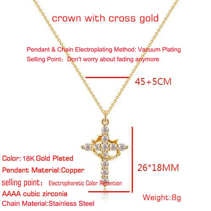 FaithSpin™ Rotating Cross Necklace