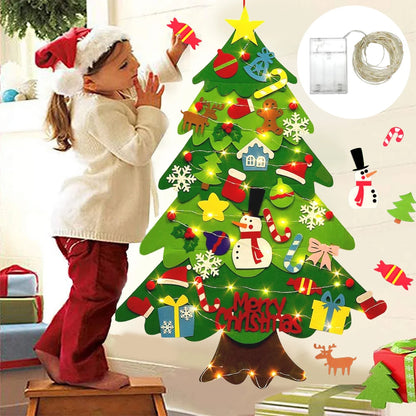 FestiveTree™ Kids Felt Christmas Tree Set