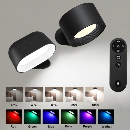 GlowNest™ Magnetic RGB Wall Light