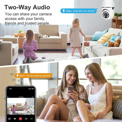 All-In SecureCam™ Dual Light Night Vision Security Camera