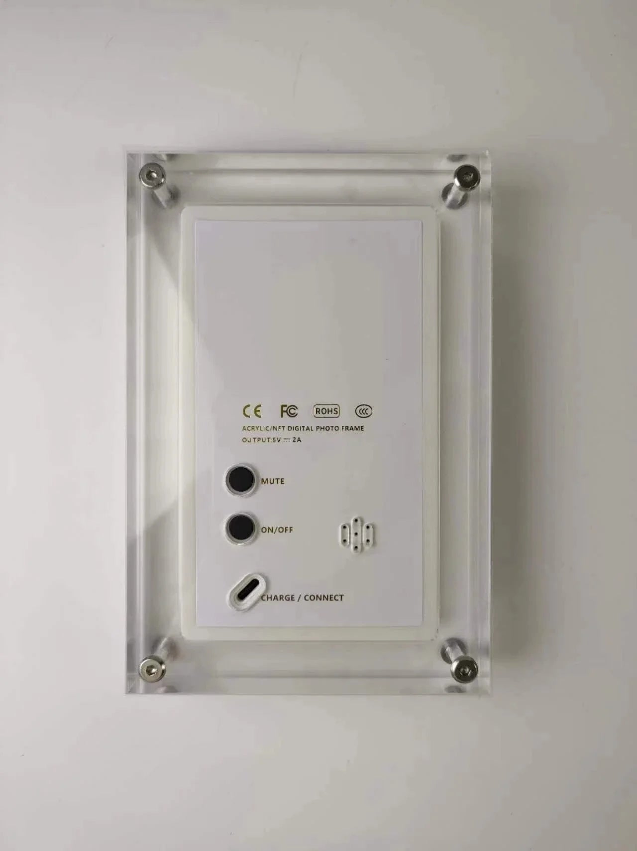 🖼️ CrystalGlow™ Magnetic Acrylic Photo Frame