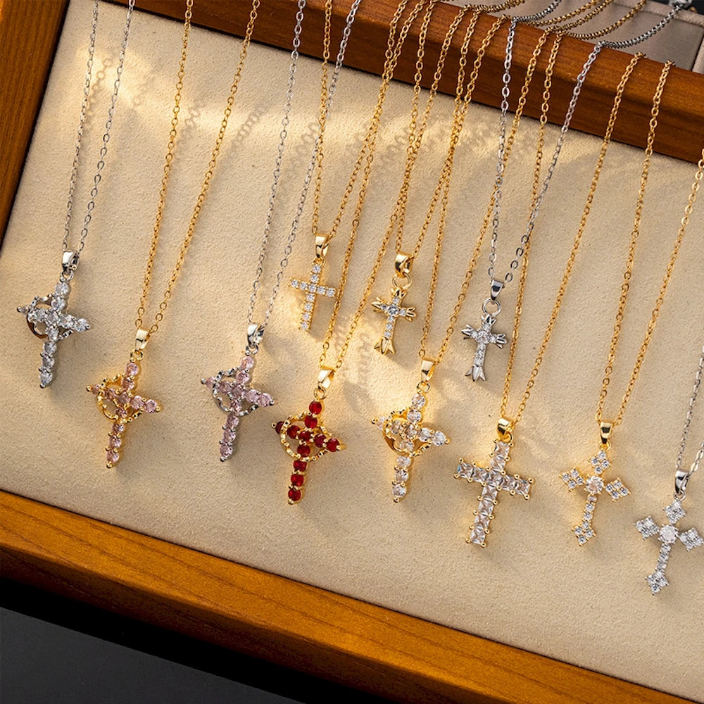 FaithSpin™ Rotating Cross Necklace