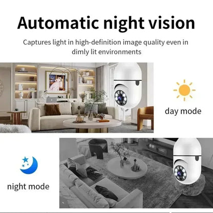 All-In SecureCam™ Dual Light Night Vision Security Camera