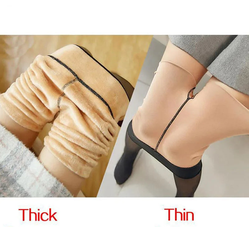 WinterWarm™ Fleece-Lined Thermal Tights