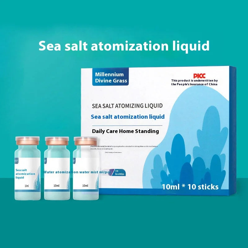 🌊 PureBreathe™ SeaSalt Atomization Liquid