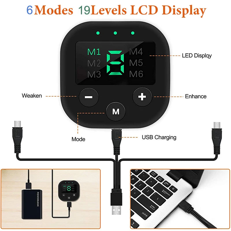 FlexiPulse™ EMS Muscle Trainer – Full Body Smart Stimulator for Arms, Abs, Legs & Glutes