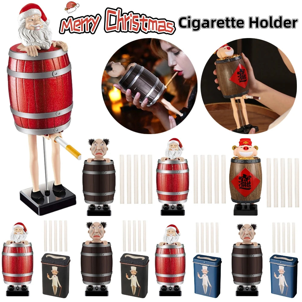 Santa's Fun Cigarette Box