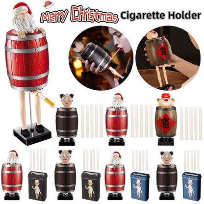 Santa's Fun Cigarette Box