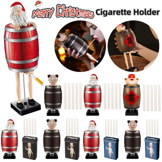 Santa's Fun Cigarette Box