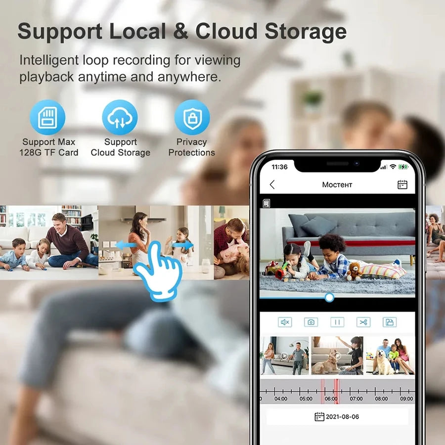 All-In SecureCam™ Dual Light Night Vision Security Camera