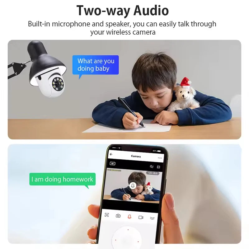 All-In SecureCam™ Dual Light Night Vision Security Camera