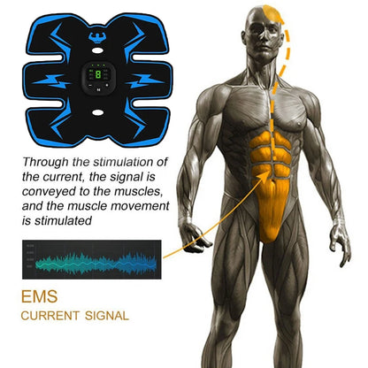 FlexiPulse™ EMS Muscle Trainer – Full Body Smart Stimulator for Arms, Abs, Legs & Glutes