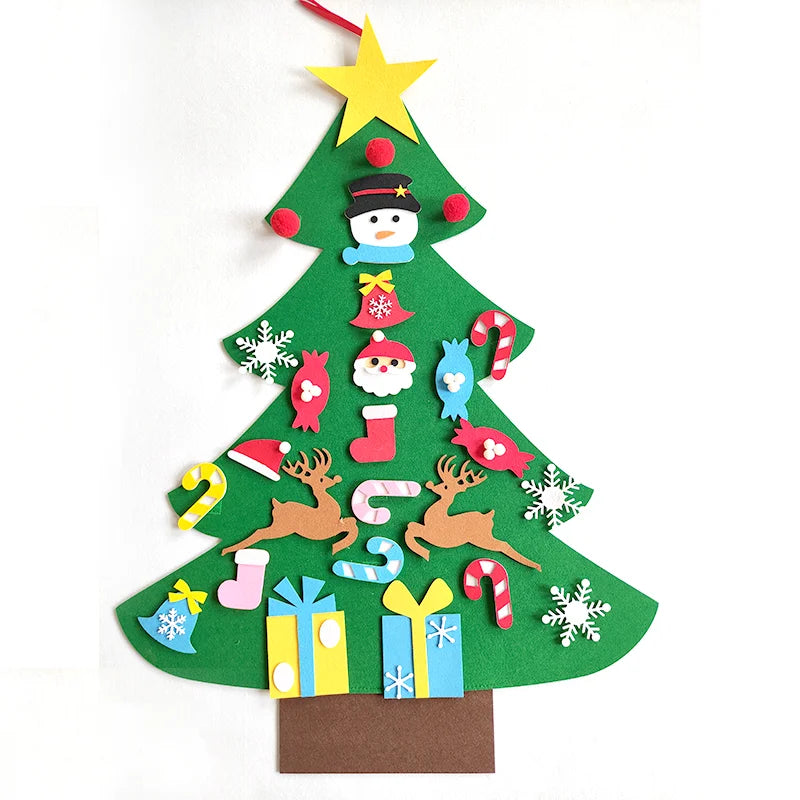 FestiveTree™ Kids Felt Christmas Tree Set