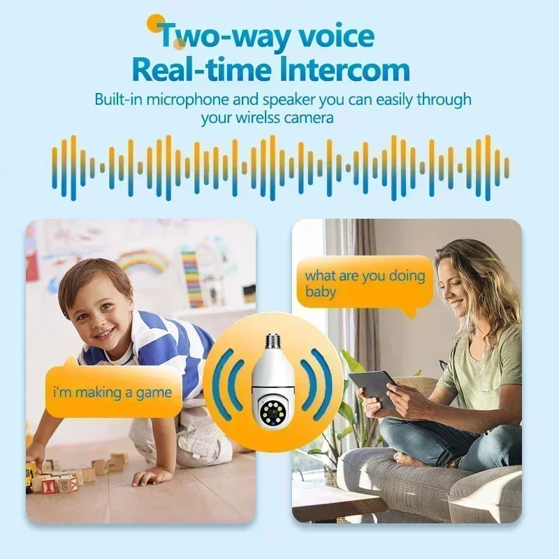 All-In SecureCam™ Dual Light Night Vision Security Camera