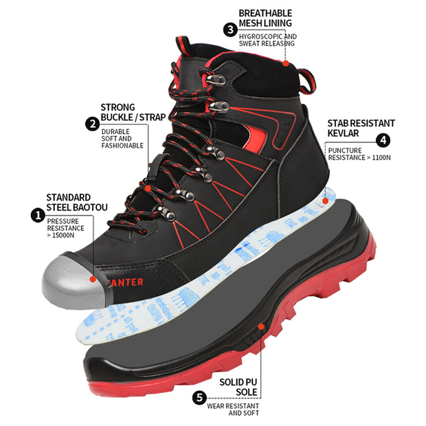 James Barfield Safety Boots