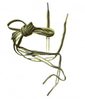 1 Pair Conspicuous Double Side Reflective 2Tone Laces